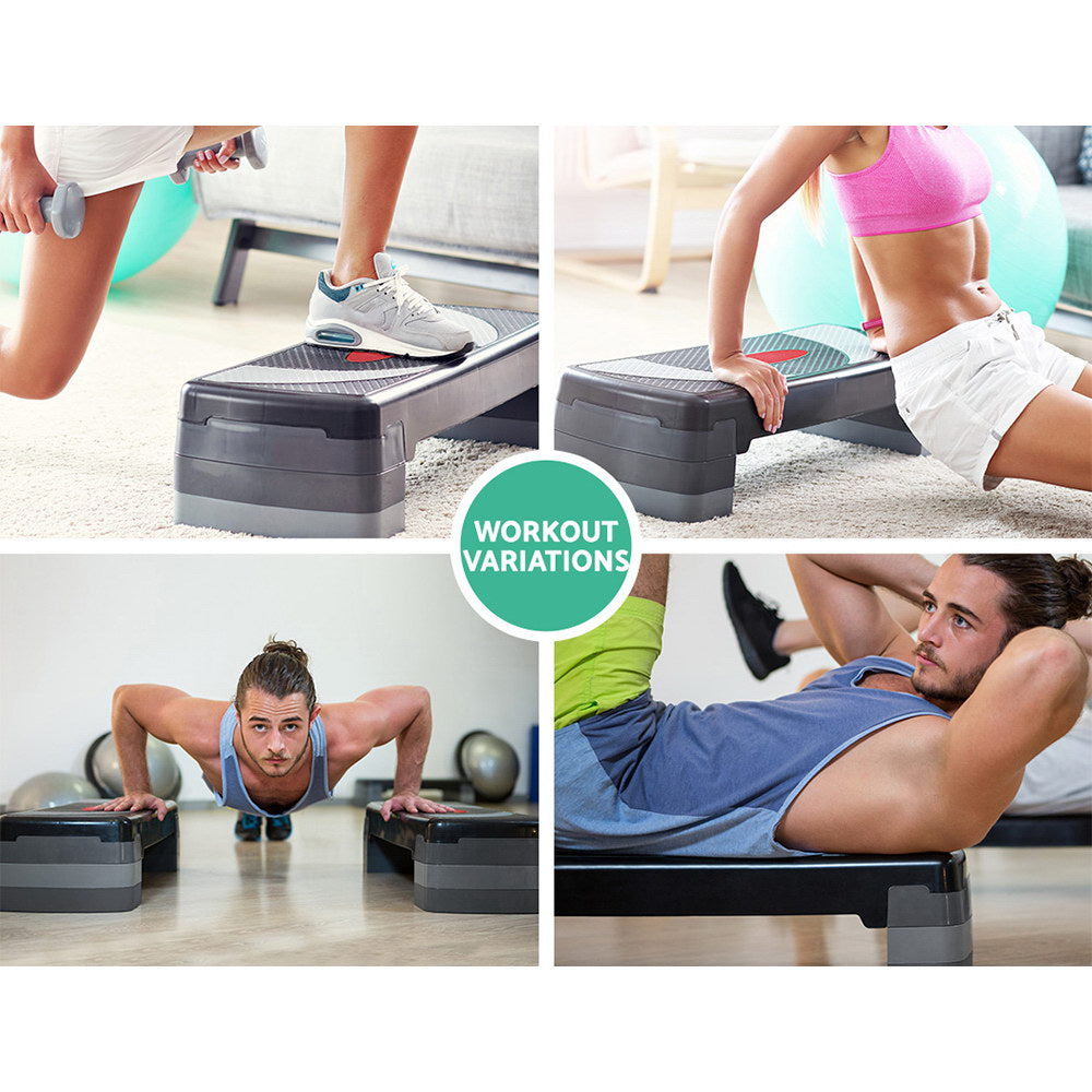 EVERFIT 3 LEVEL AEROBIC STEPPER