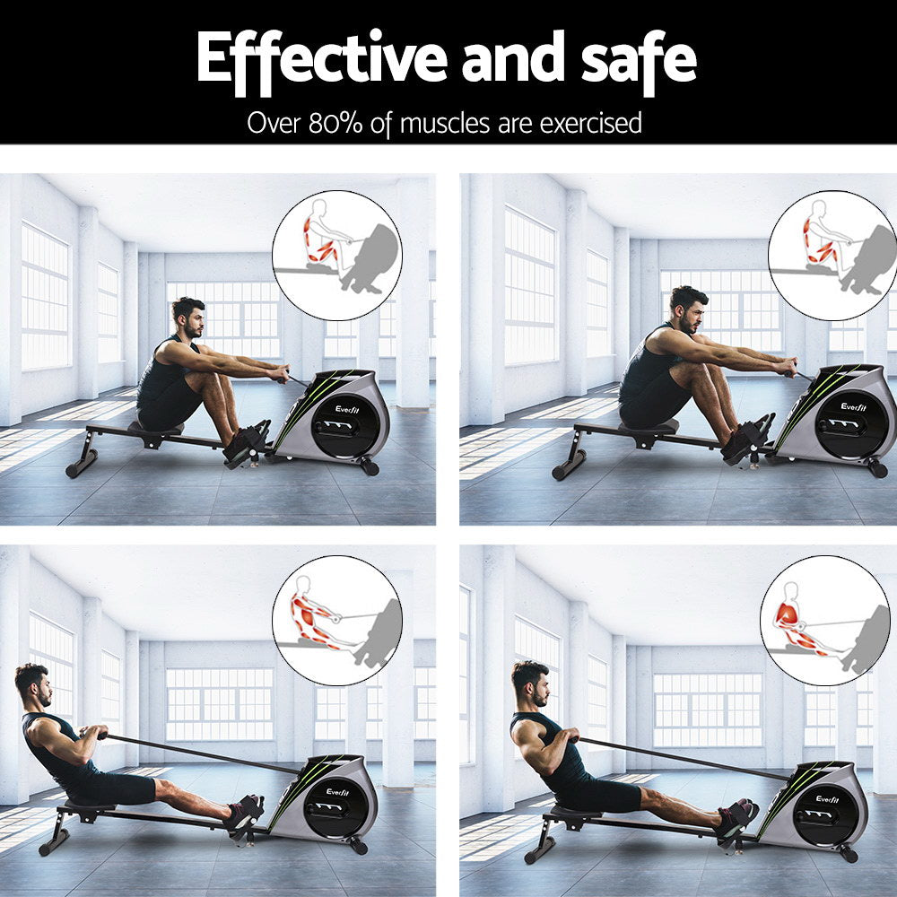 EVERFIT RESISTANCE ROWING MACHINE