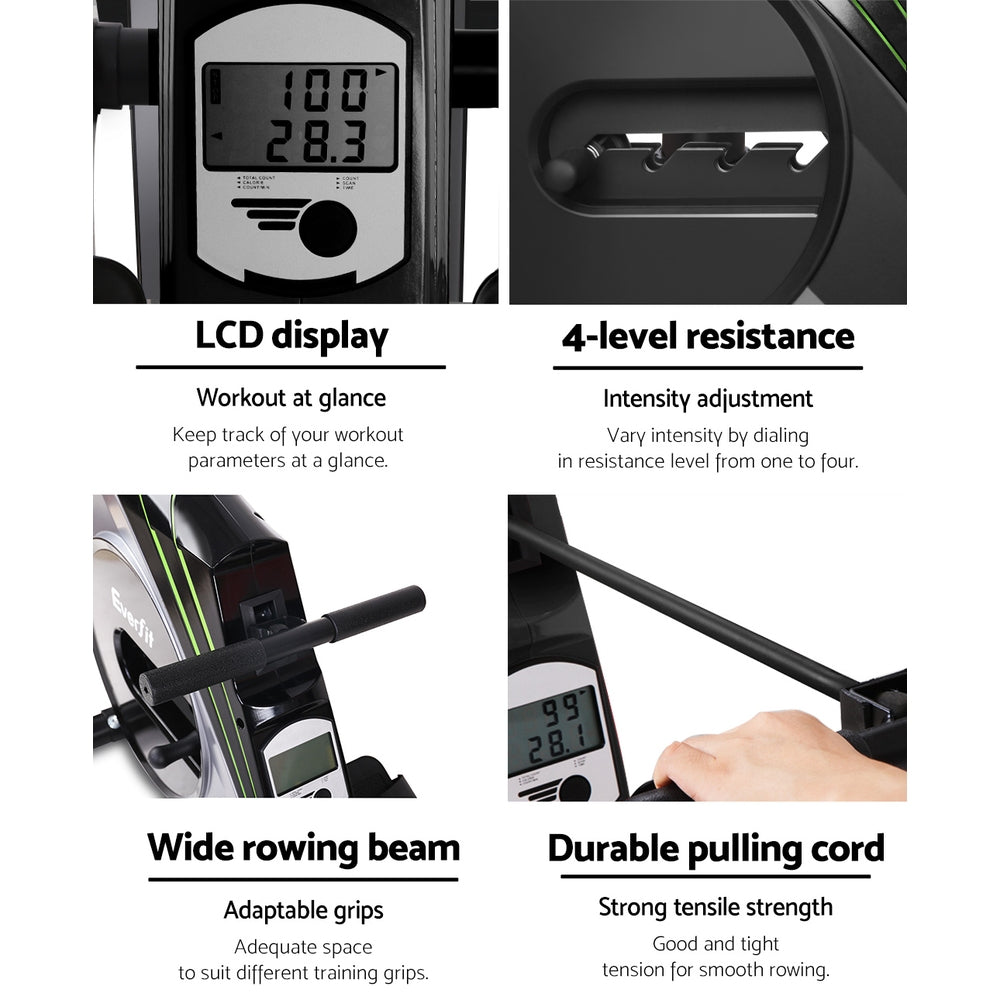 EVERFIT RESISTANCE ROWING MACHINE