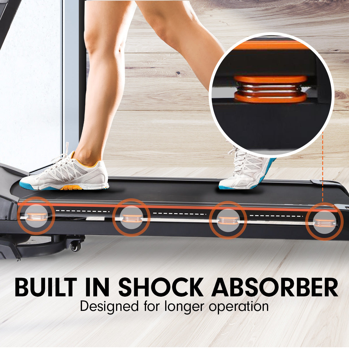 POWERTRAIN V100 3.0HP TREADMILL