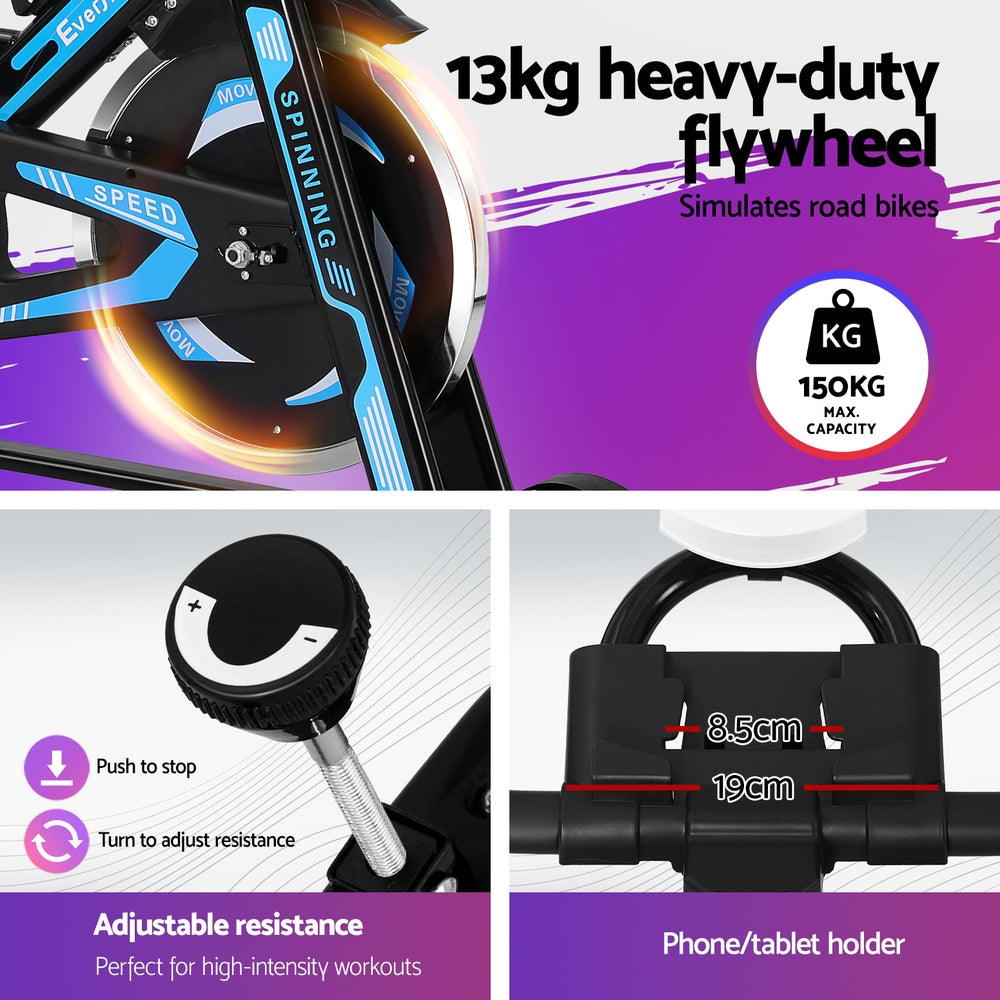 EVERFIT SPIN EXERCISE BIKE