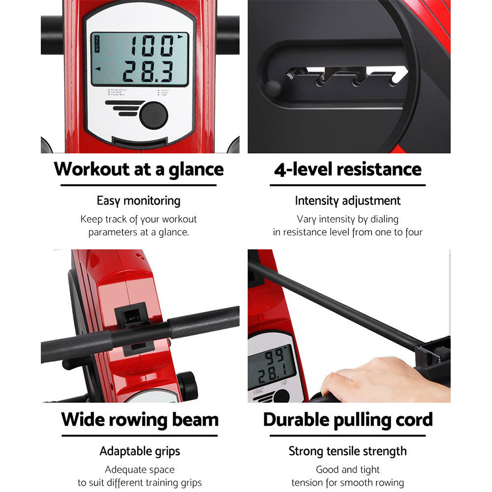 EVERFIT 4 LEVEL ROWING MACHINE
