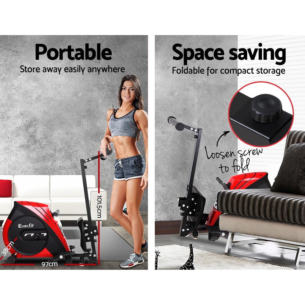 EVERFIT 4 LEVEL ROWING MACHINE